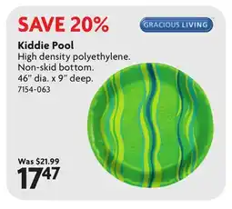 Home Hardware Kiddie Pool offer