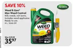 Home Hardware Weed B Gon Max Weed Control offer