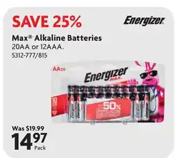 Home Hardware Max Alkaline Batteries offer