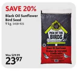 Home Hardware Black Oil Sunflower Bird Seed offer