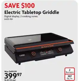 Home Hardware Electric Tabletop Griddle offer