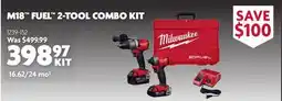 Home Hardware M18 Fuel 2-tool Combo Kit offer