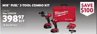 Home Hardware M18 Fuel 2-tool Combo Kit offer