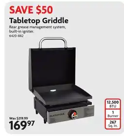 Home Hardware Tabletop Griddle offer