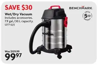 Home Hardware Wet/Dry Vacuum offer