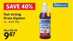 Home Hardware Fast Acting Drain Opener offer