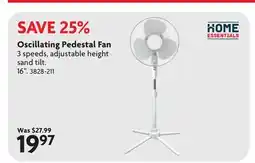 Home Hardware Oscillating Pedestal Fan offer