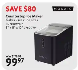 Home Hardware Countertop Ice Maker offer