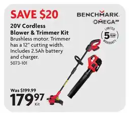 Home Hardware 20V Cordless Blower & Trimmer Kit offer