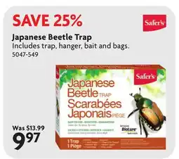 Home Hardware Japanese Beetle Trap offer