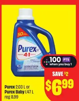 Chalo FreshCo Purex 2.03 L or Purex Baby 1.47 L offer
