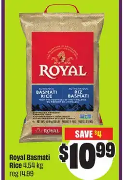 Chalo FreshCo Royal Basmati Rice 4.54 kg offer