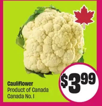 Chalo FreshCo Cauliflower Product of Canada Canada No. 1 offer