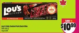 Chalo FreshCo Lou's Fully Cooked Pork Back Ribs 585-610 g offer