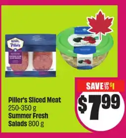 Chalo FreshCo Piller's Sliced Meat 250-350 g Summer Fresh Salads 800 g offer