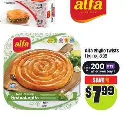 Chalo FreshCo Alfa Phyllo Twists 1 kg offer