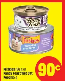 Chalo FreshCo Friskies 156 g or Fancy Feast Wet Cat Food 85 g offer