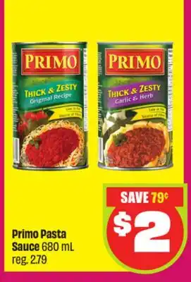 Chalo FreshCo Primo Pasta Sauce 680 mL offer