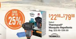 Cabela's Select Thermacell Mosquito Repellents offer