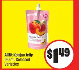 Chalo FreshCo Allfit Konjac Jelly 150 mL Selected Varieties offer