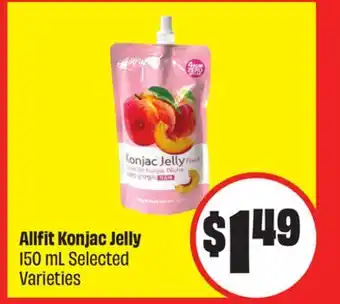 Chalo FreshCo Allfit Konjac Jelly 150 mL Selected Varieties offer