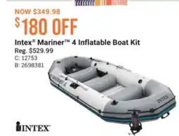 Cabela's Intex Mariner 4 Inflatable Boat Kit offer