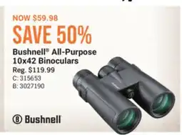 Cabela's Bushnell All-Purpose 10x42 Binoculars offer