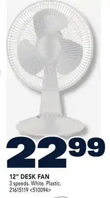 RONA 12 Desk Fan offer
