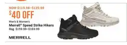Cabela's Merrell Speed Strike Hikers offer