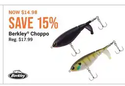 Cabela's Berkley Choppo offer