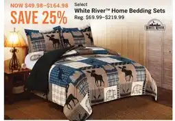 Cabela's Select White River Home Bedding Sets offer