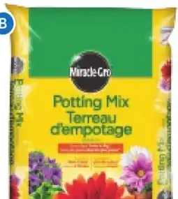 RONA MIRACLE GRO potting mixes offer