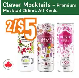 Healthy Planet Clever Mocktails-Premium Mocktail offer