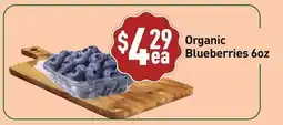 Healthy Planet Organic Blueberries offer