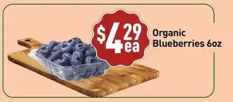 Healthy Planet Organic Blueberries offer