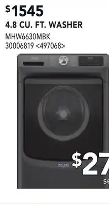 RONA MAYTAG 4.8 CU. FT. WASHER offer