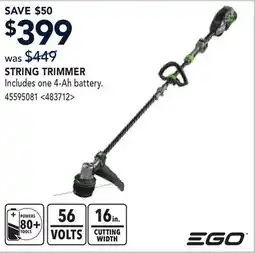 RONA STRING TRIMMER offer