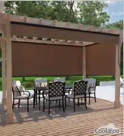 RONA 8'x6' COOLAROO Outdoor Roller shades offer