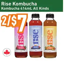 Healthy Planet Rise Kombucha offer