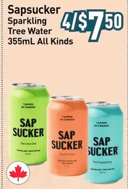 Healthy Planet Sapsucker Sparkling Tree Water offer