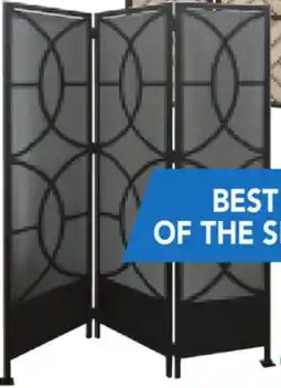 RONA LANDON & CO. PRIVACY SCREENS Grey and black offer