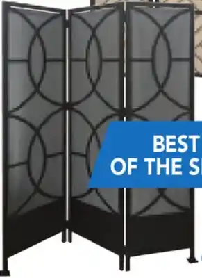 RONA LANDON & CO. PRIVACY SCREENS Grey and black offer