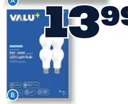 RONA VALU+ DIMMABLE A19 LED BULBS offer