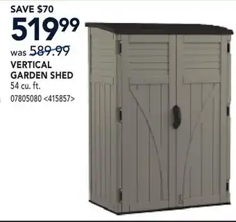 RONA VERTICAL GARDEN SHED offer