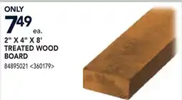 RONA 2 X 4 X 8' TREATED WOOD BOARD offer