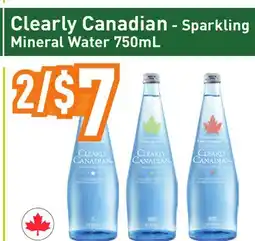 Healthy Planet Clearly Canadian - Sparkling Mineral Water offer