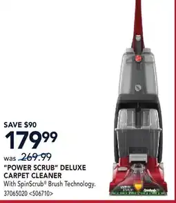 RONA POWER SCRUB DELUXE CARPET CLEANER offer