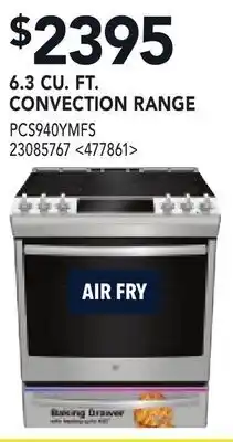 RONA 6.3 CU. FT. CONVECTION RANGE offer