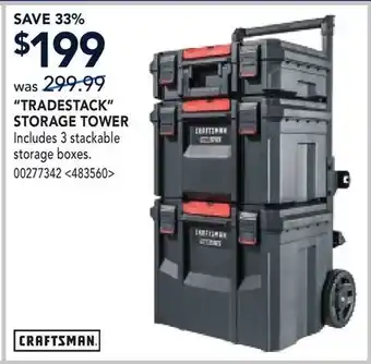 RONA CRAFTSMAN TRADESTACK STORAGE TOWER offer