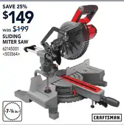 RONA CRAFTSMAN SLIDING MITER SAW offer